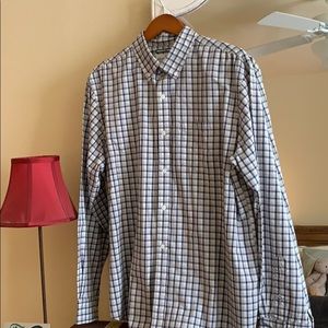 Men’s Old Navy XL plaid shirt 100% cotton